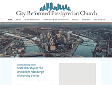 Tablet Screenshot of cityreformed.org